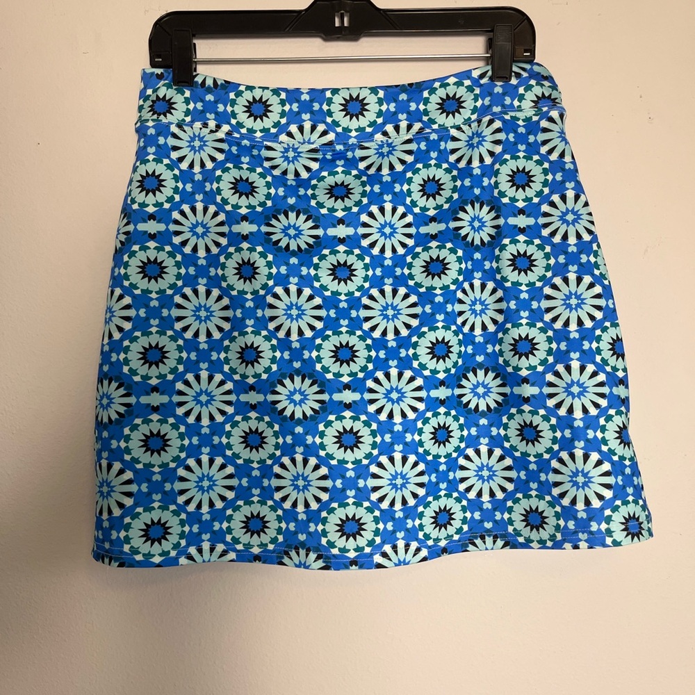 Ekouaer Women's Active Performance Skort Lightweight Athleisure Sport Blue Sz L
